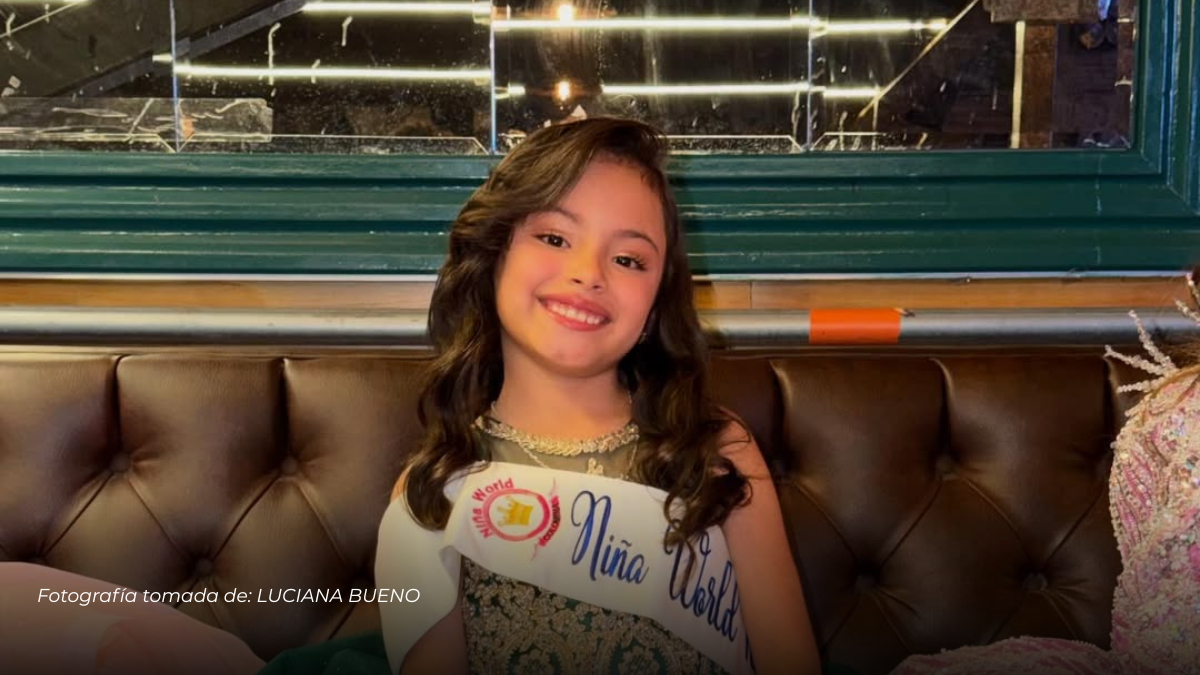 Luciana Bueno, de Risaralda, conquista el título de Niña World Colombia