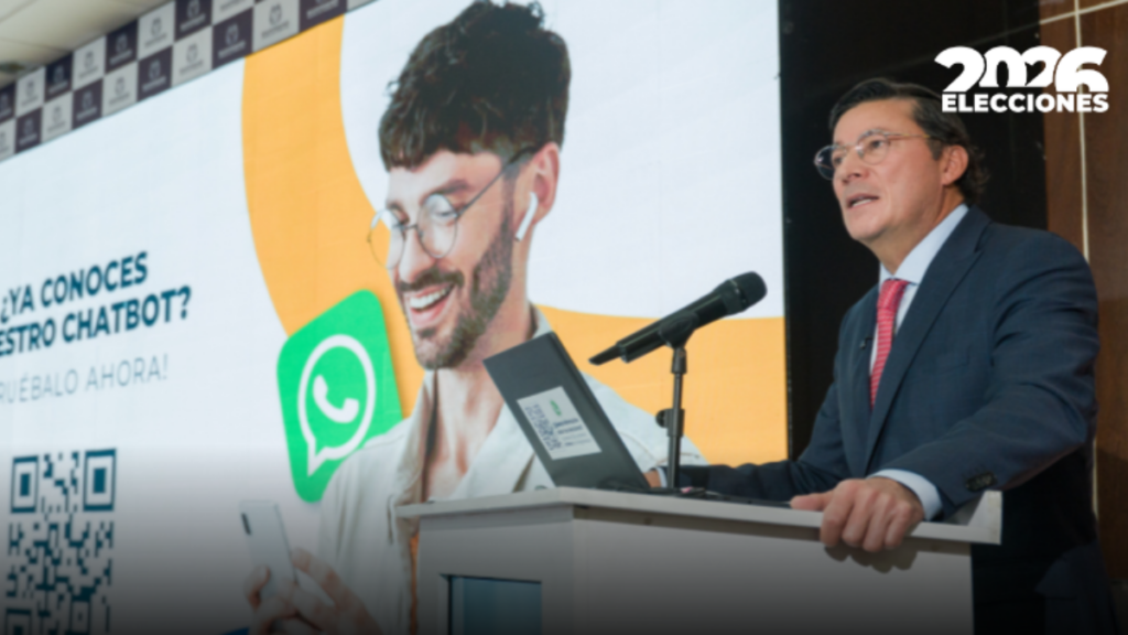 Registraduría lanza chatbot en WhatsApp para facilitar información electoral en 2026
