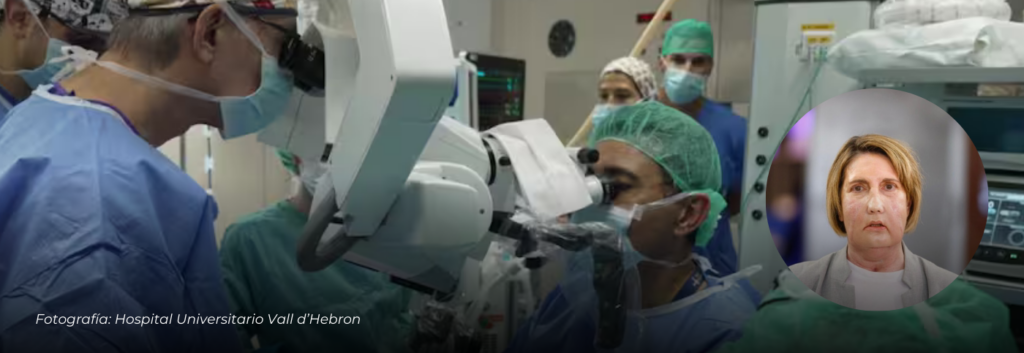Primer trasplante de rostro del mundo se realizó en el Hospital Vall d’Hebron