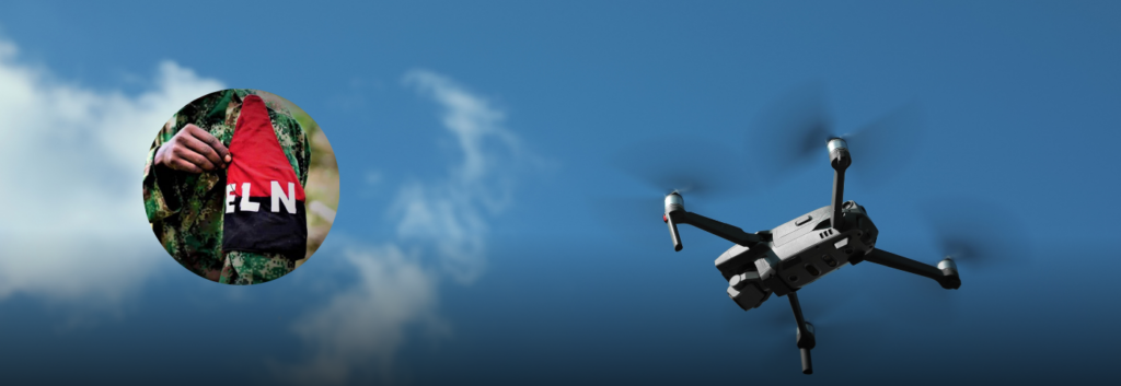 Reportan presunto sobrevuelo de drones del ELN en área rural de Pueblo Rico