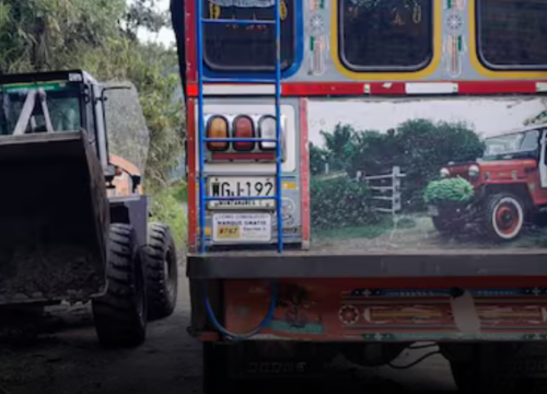 Lluvias generan afectaciones en vías del oriente y centro de Caldas