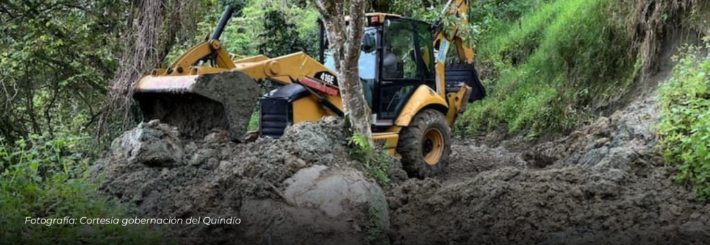 Lluvias y deslizamientos provocan 51 emergencias en el Quindío