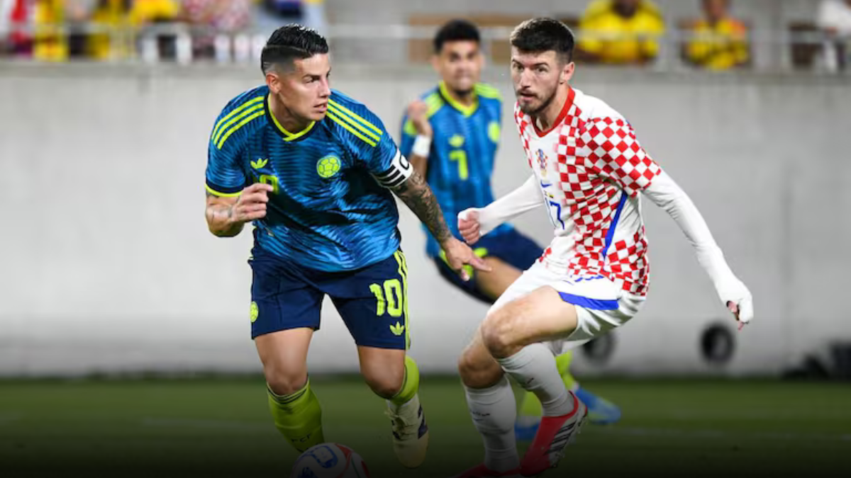 Colombia cae ante Croacia y rompe su invicto frente a selecciones europeas