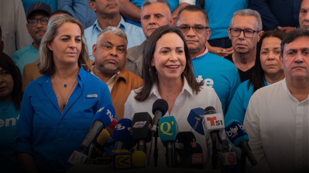 Reabre sede de Vente Venezuela y reactiva la oposición liderada por María Corina Machado