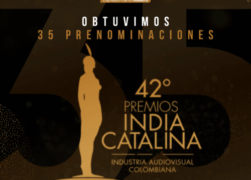 Telecafé logra 35 prenominaciones en los Premios India Catalina; La Vorágine lidera con 28