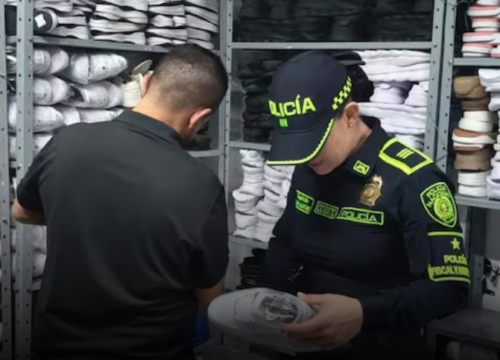 Operativo en Pereira deja al descubierto taller ilegal de zapatos de imitación