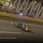 Motociclista muere en accidente con camión en el viaducto de Pereira durante la noche del lunes
