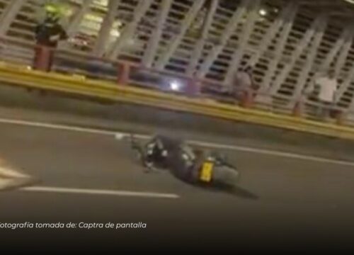 Motociclista muere en accidente con camión en el viaducto de Pereira durante la noche del lunes