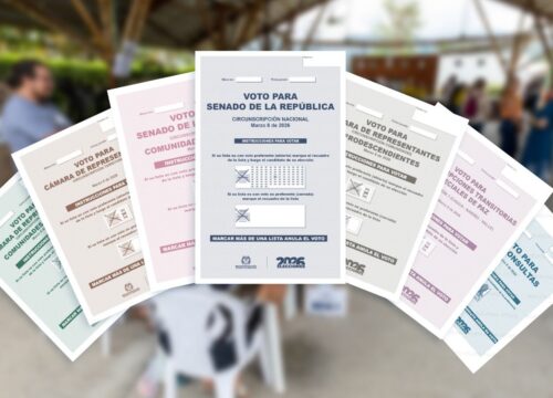 Elecciones del 8 de marzo: estas son las tarjetas electorales que recibirán los votantes en Colombia