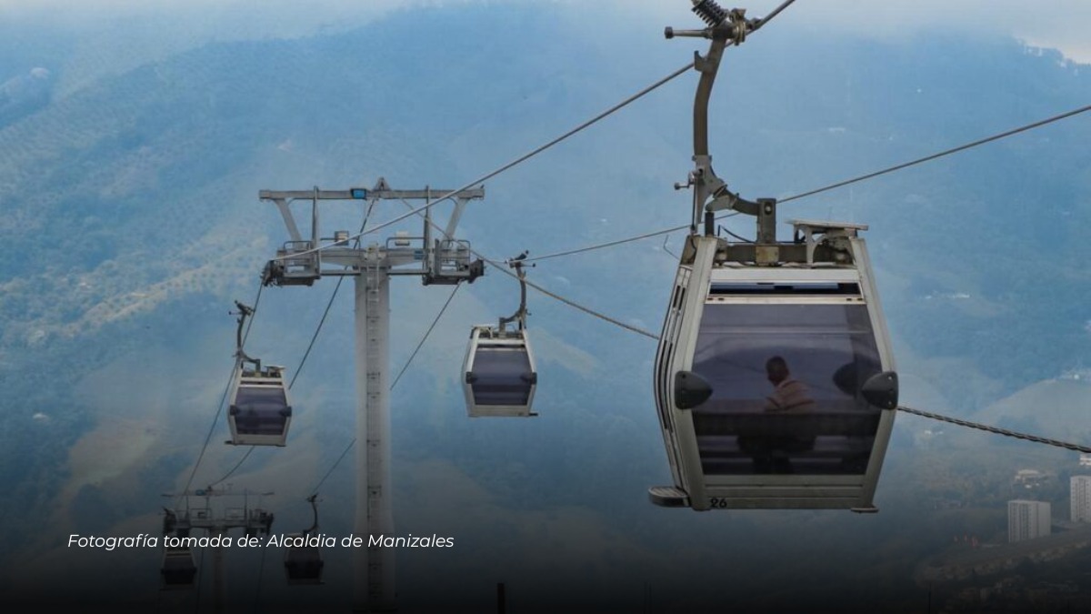 Suspenderán una línea del cable aéreo de Manizales por cinco días