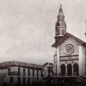 Manizales recuerda los 100 años del incendio de su primera catedral