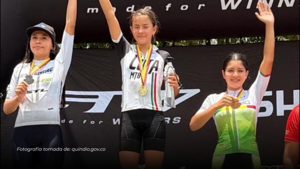 La Quindiana Isabela Morales se coronó en la Copa Colombia de MTB con oro y bronce