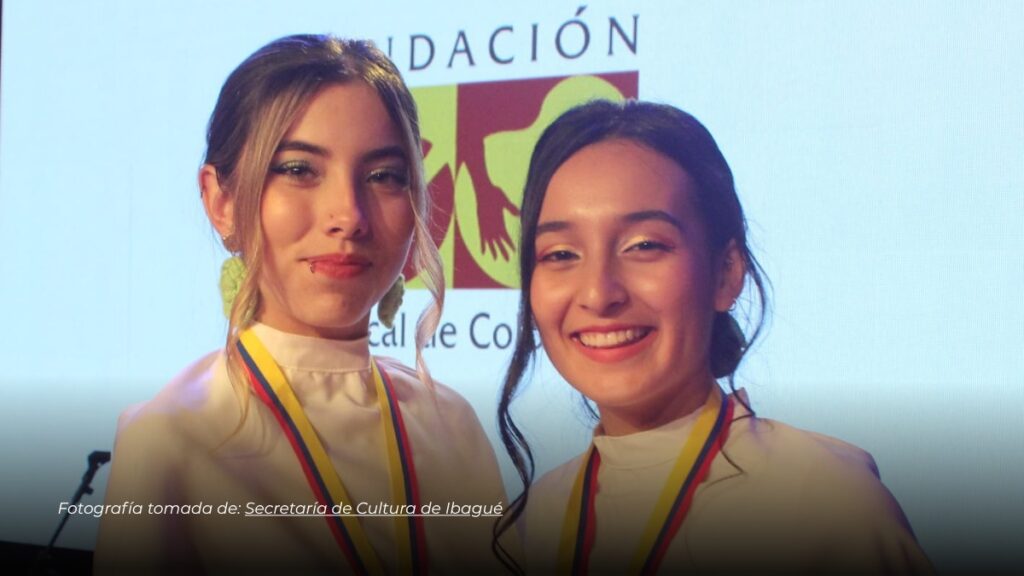 Dueto Florecer Andino gana concurso nacional en Ibagué con destacada propuesta musical