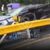 Accidente de tránsito en vía Paraíso–Guamal en Manizales deja varios vehículos involucrados