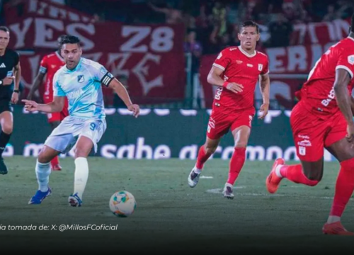 Millonarios confirma fractura en el pómulo de Falcao tras choque en Cali