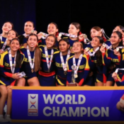 Colombia se corona campeona mundial de porrismo en Estados Unidos