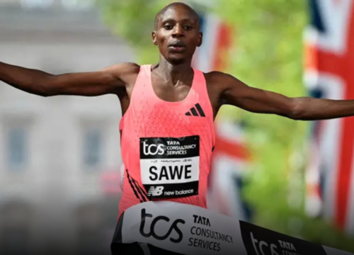 Sebastian Sawe completó una maratón en menos de dos horas e hizo historia en la Maratón de Londres