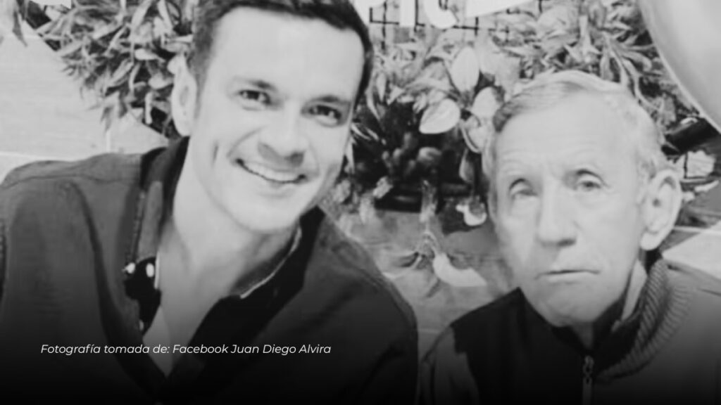 Juan Diego Alvira anuncia la muerte de su padre con emotivo mensaje en redes sociales