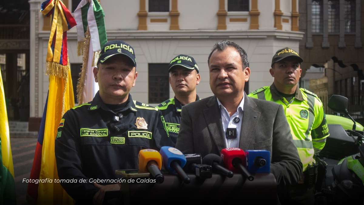 Delitos disminuyen en Caldas durante Semana Santa, según balance de autoridades