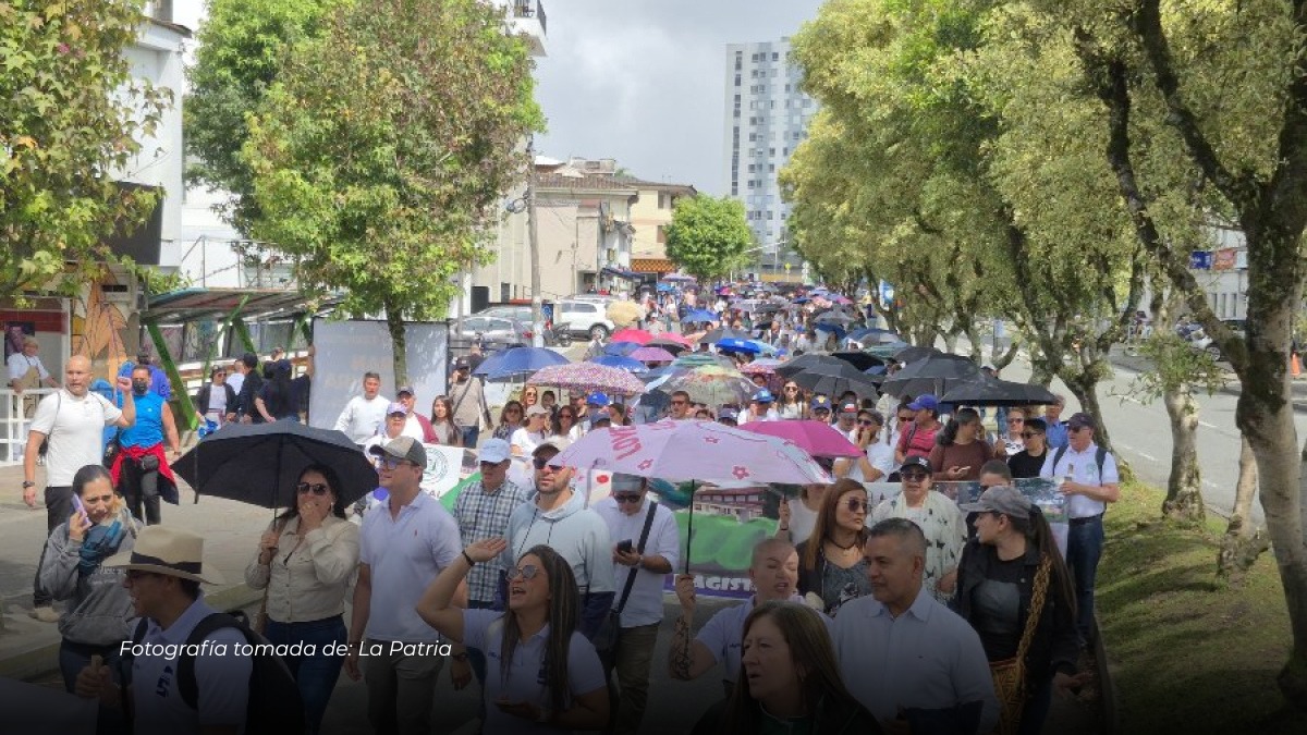 Paro de maestros en Caldas: dos días de marchas y tomas afectarán la movilidad en varios municipios