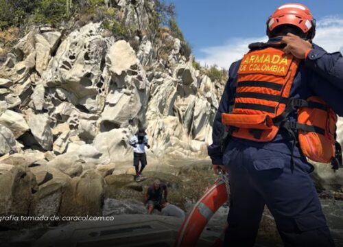 Búsqueda en Santa Marta: pescador desaparece tras lanzarse al mar por riesgo de colisión entre embarcaciones