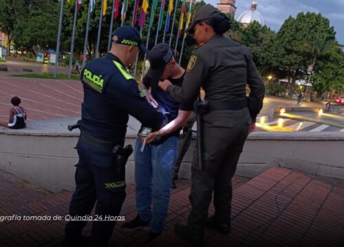 Armenia refuerza operativos de seguridad y supera las mil armas blancas incautadas en espacios públicos