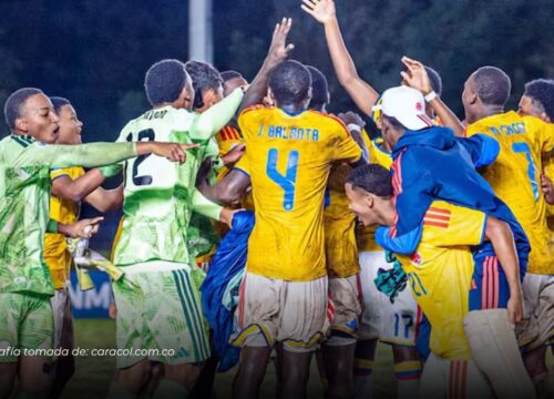 Colombia Sub-17 golea a Brasil y avanza a la final del Sudamericano ante Argentina