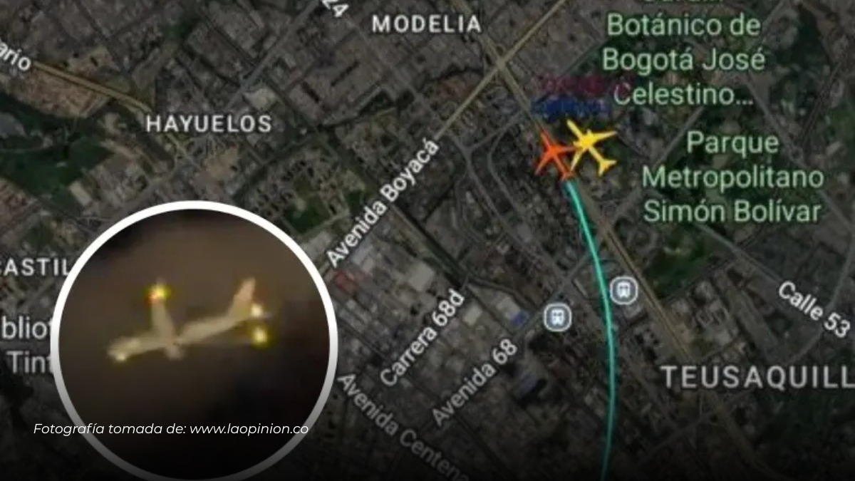 Riesgo de colisión en El Dorado: maniobra de emergencia evitó choque entre dos aeronaves