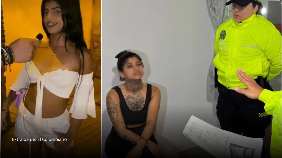 Capturan en Medellín a influenciadora señalada de drogar y robar a turistas extranjeros