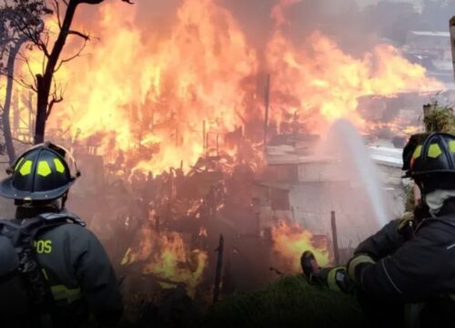 Empresas Públicas de Armenia alerta por quema de basura tras incendio en Altos de Monserrate