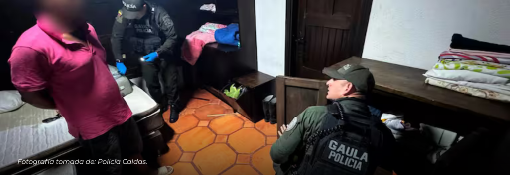 Operativo en Caldas y Risaralda dejó 19 presuntos integrantes de ‘La Cordillera’ detenidos
