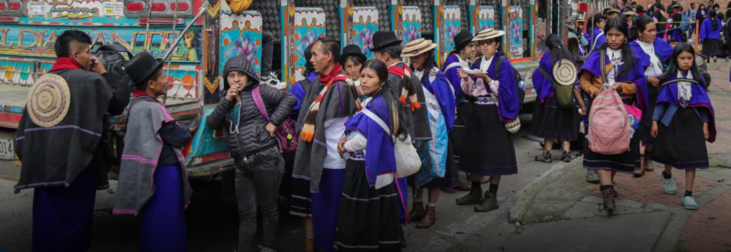 Bogotá se prepara ante posible llegada masiva de indígenas Misak desplazados desde Cauca