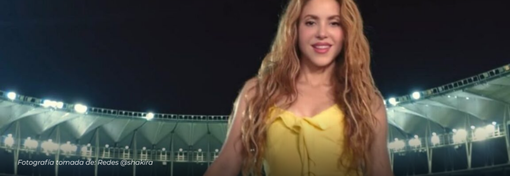 Shakira encabezará la canción principal de la Copa Mundial 2026