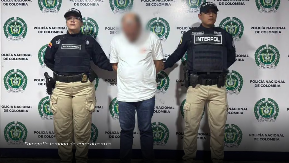 Capturan en Pereira a hombre requerido por Estados Unidos con circular roja de INTERPOL por narcotráfico