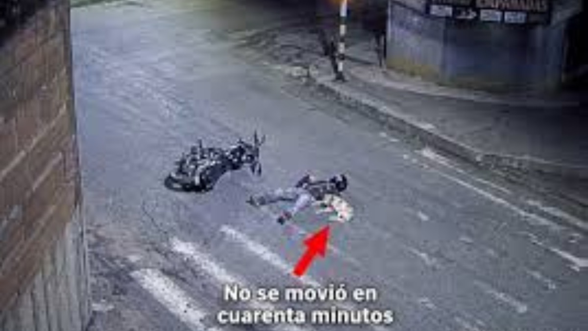 Perro callejero salva a domiciliario tras accidente en Medellín y conmueve a todo un barrio
