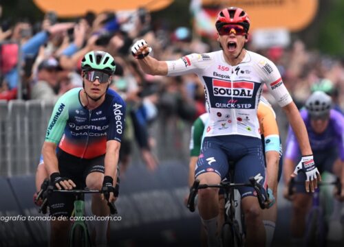 Paul Magnier conquistó la primera etapa del Giro tras caída masiva que afectó a los colombianos