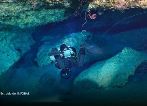 Impactantes imágenes revelan la cueva submarina donde murieron cinco buceadores italianos en Maldivas