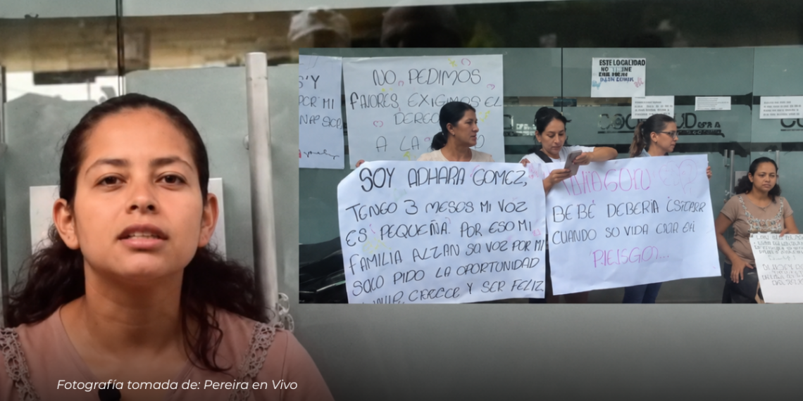 Se concretó el traslado a Cali de la bebé por la que su madre permanecía encadenada Se concretó el traslado a Cali de la bebé por la que su madre permanecía encadenada
