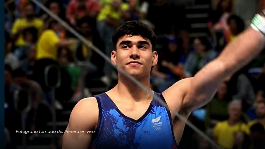 Ángel Barajas brilla en barra fija y se queda con el oro panamericano