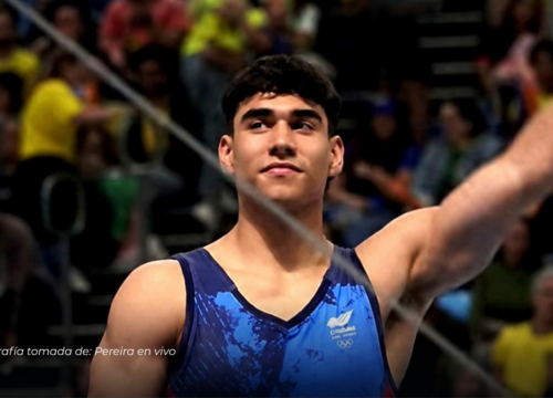 Ángel Barajas brilla en barra fija y se queda con el oro panamericano Ángel Barajas brilla en barra fija y se queda con el oro panamericano