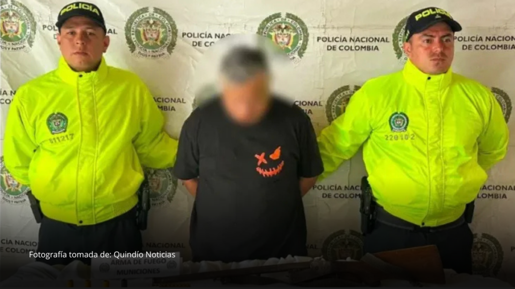 Capturan en Circasia a presunto proveedor de armas para estructuras criminales