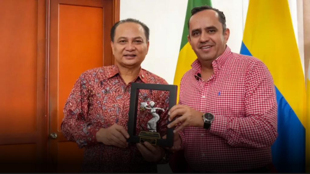Embajador de Indonesia fortalece alianzas de cooperación con el Quindío