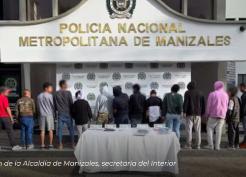 Golpe a red de microtráfico en Manizales deja 19 capturados y dos prófugos identificados Golpe a red de microtráfico en Manizales deja 19 capturados y dos prófugos identificados
