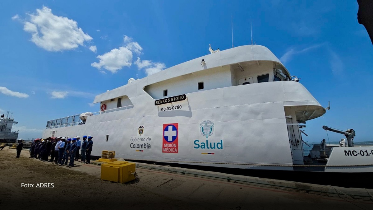 Tensión en el Pacífico: Buque hospital Benkos Biohó es blanco de una ofensiva armada del ELN