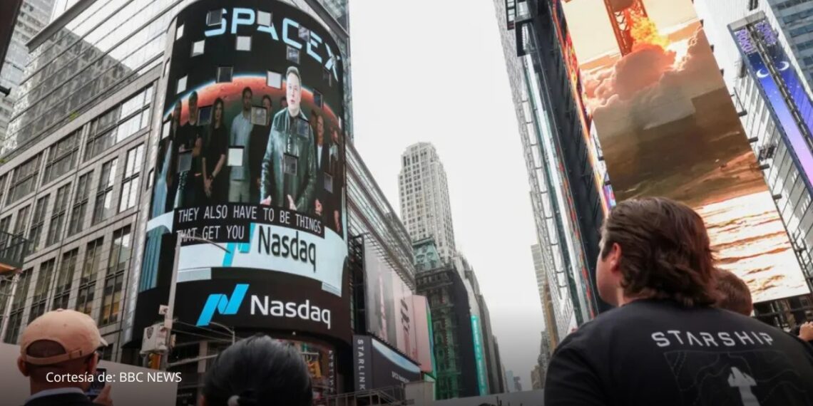 Debut de SpaceX en Wall Street convierte a Elon Musk en el primer trillonario del planeta