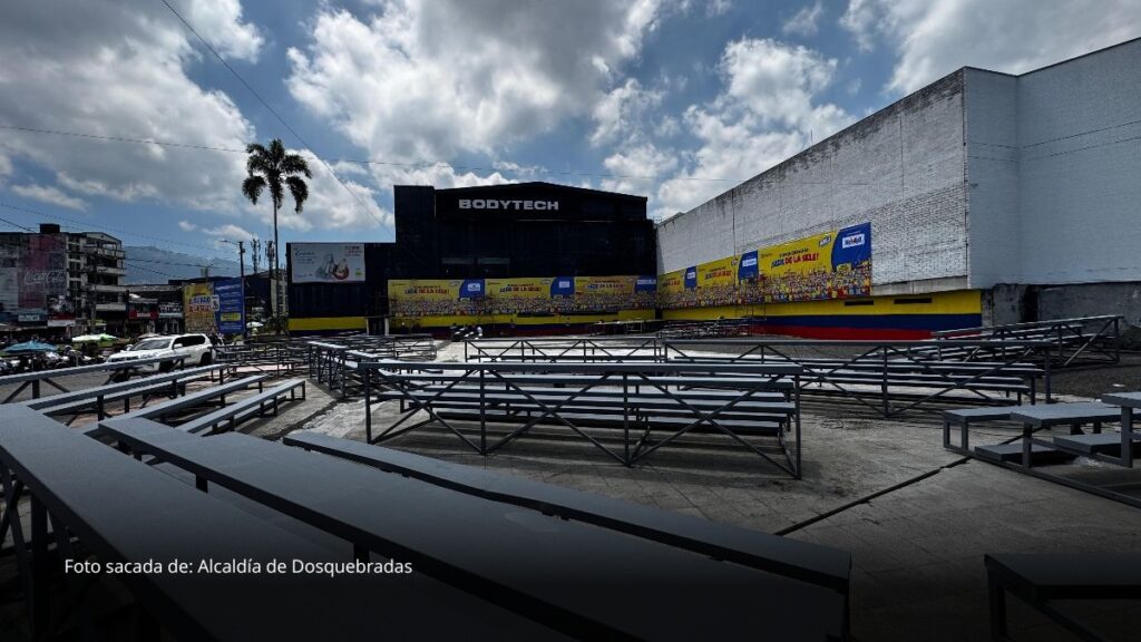 Dosquebradas estrenó un escenario para que miles de aficionados vivan el Mundial junto a la Selección Colombia