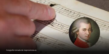 Descubren en Francia un manuscrito inédito de Mozart con siete piezas para flauta y arpa Descubren en Francia un manuscrito inédito de Mozart con siete piezas para flauta y arpa