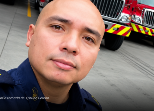 Bombero de Pereira viajó a Venezuela para apoyar labores de rescate tras el terremoto Bombero de Pereira viajó a Venezuela para apoyar labores de rescate tras el terremoto