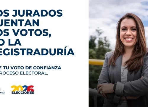 registraduria Un voto de confianza también se construye verificando
