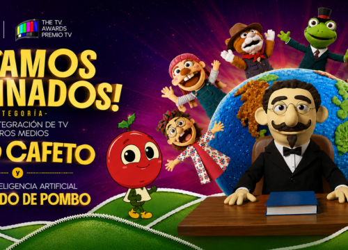 Telecafé sigue consolidando su presencia internacional con dos nominaciones en los TV Awards 2026